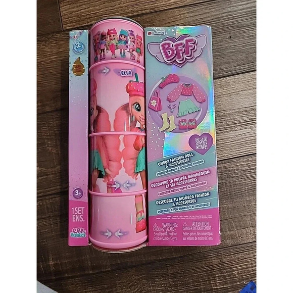 BFF BY CRY BABIES Other - Cry Babies BFF Ella Fashion Doll with 9+ Surprises Including Outfit and Acces...